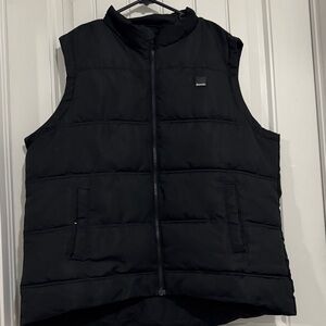 Bench Midnight Black Quilted Vest